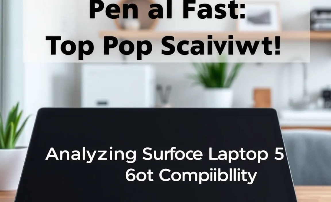 Analyzing Surface Laptop 5 Compatibility