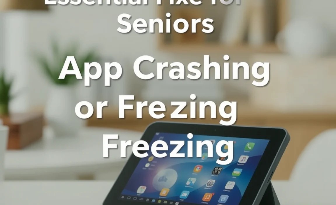 App Crashing or Freezing
