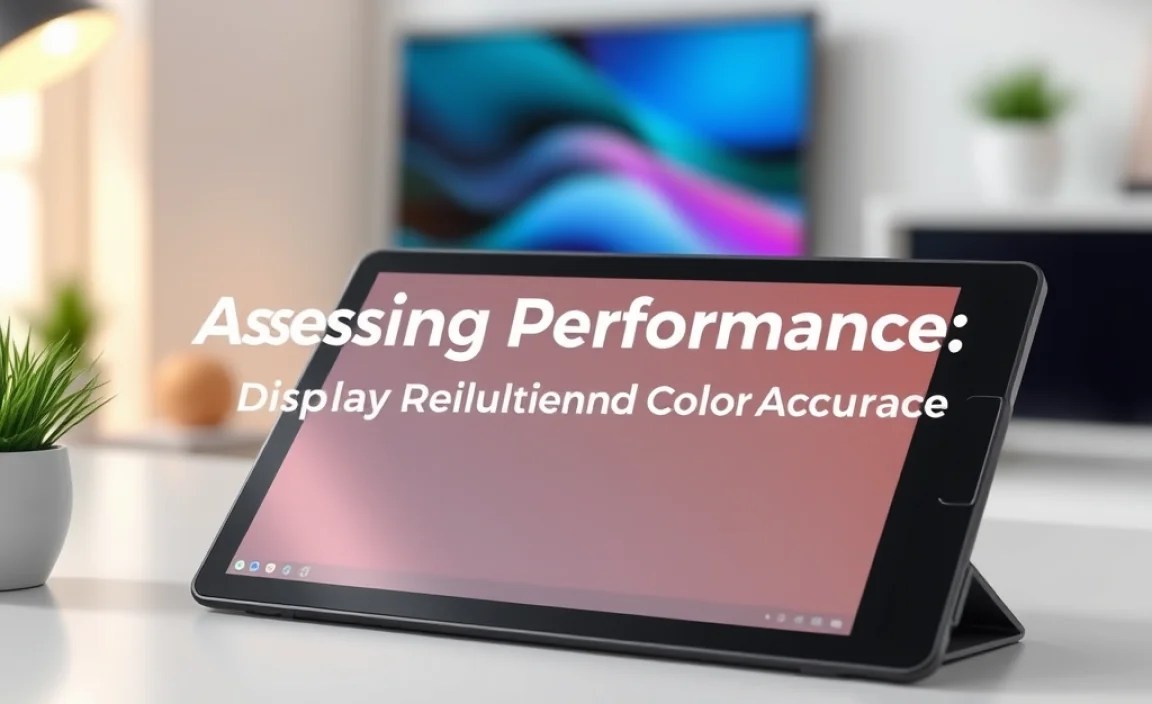 Assessing Performance: Display Resolution and Color Accuracy