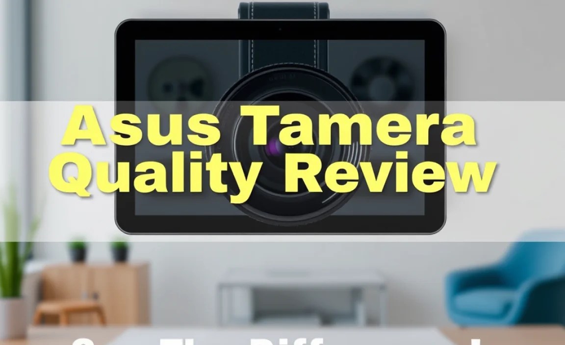 Asus Tablet Camera Quality Review: See The Difference!