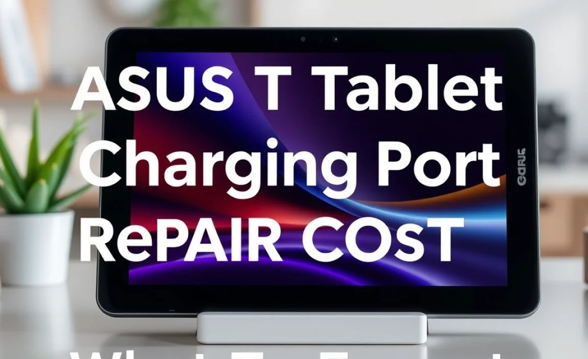Average Repair Costs for Asus Tablets