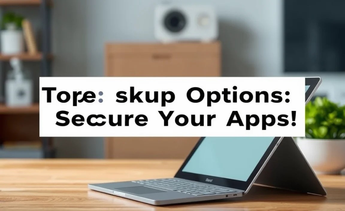 Backing Up with Mobile Apps