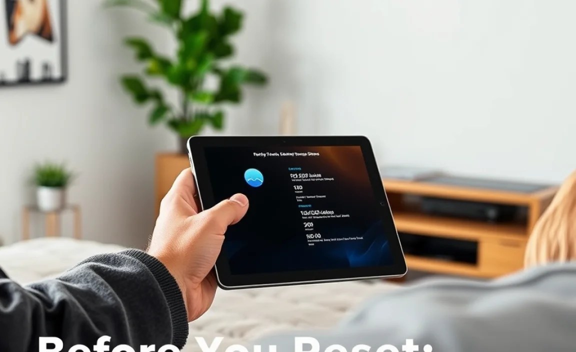 Before You Reset: Essential Backup Steps
