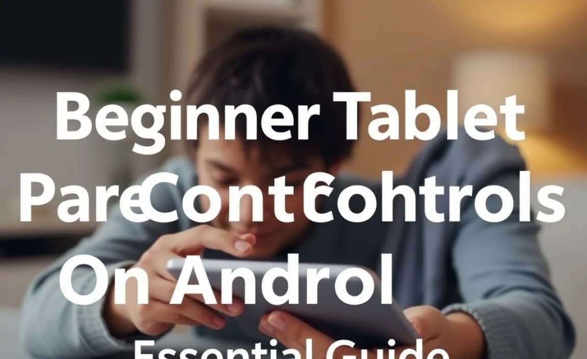 Beginner Tablet Parental Controls On Android: Essential Guide