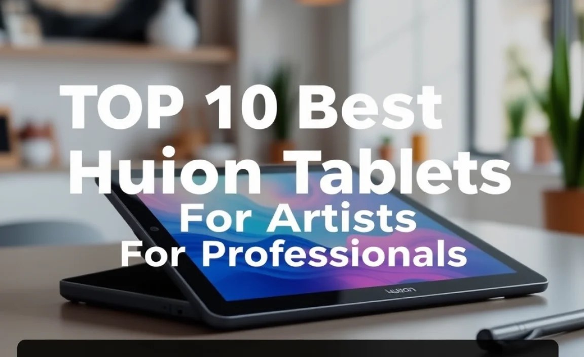 Best Huion Tablets for Professionals