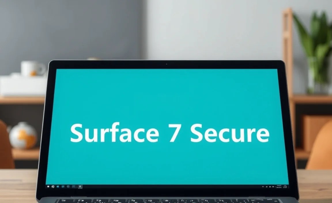 Best Practices for Keeping Your Surface Pro 7 Secure