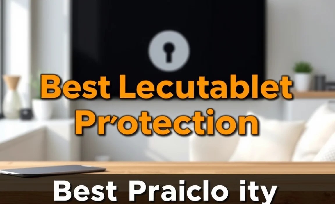 Best Practices for Tablet Security