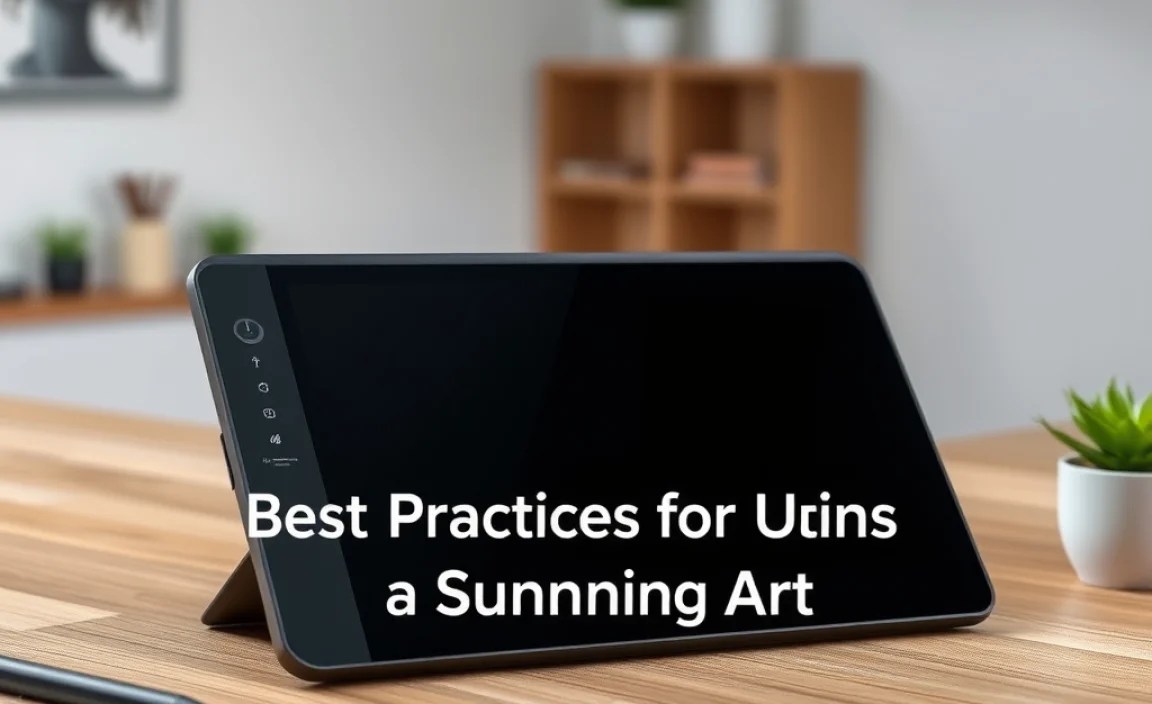 Best Practices for Using a Bamboo Tablet