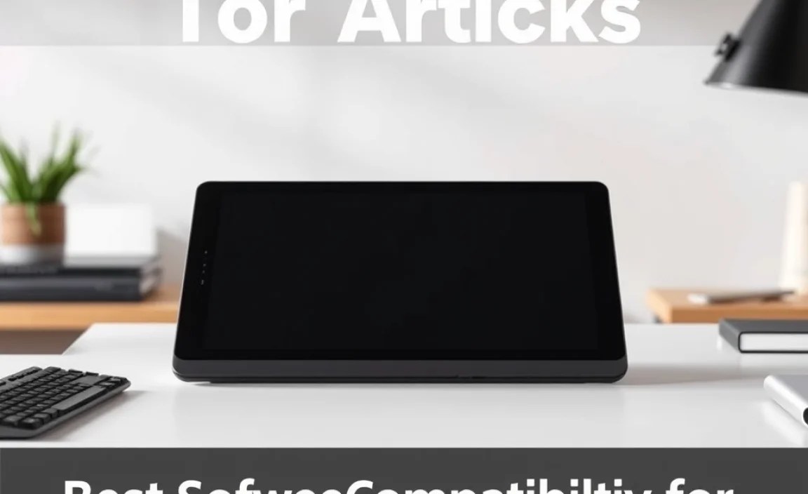 Best Software Compatibility for Huion Kamvas