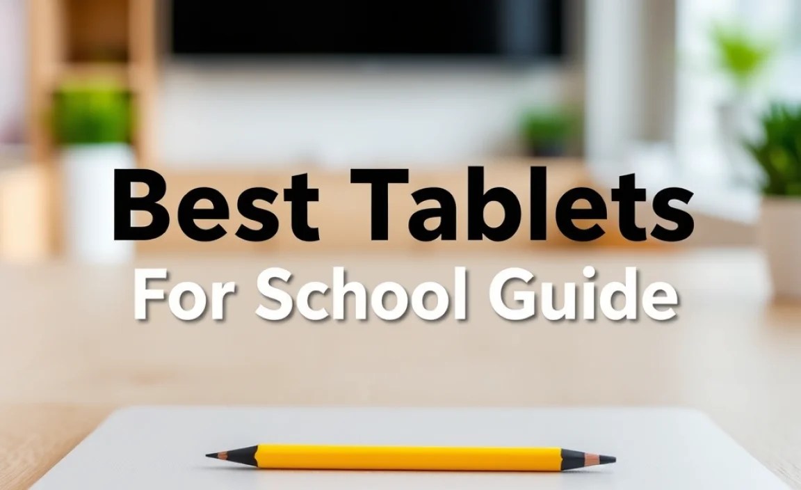 Best Tablets For School Guide: Proven Essentials
