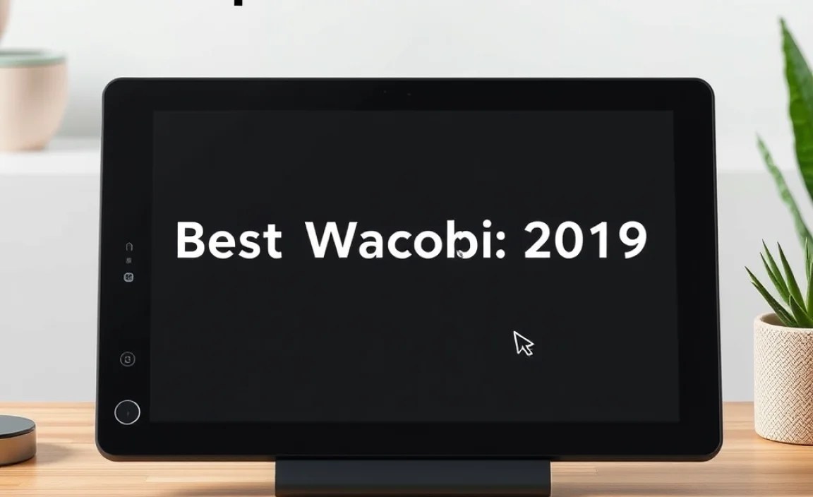 Best Wacom Tablets for Different Creative Needs