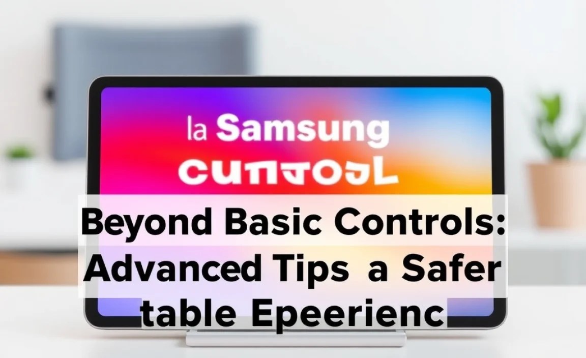 Beyond Basic Controls: Advanced Tips for a Safer Tablet Experience