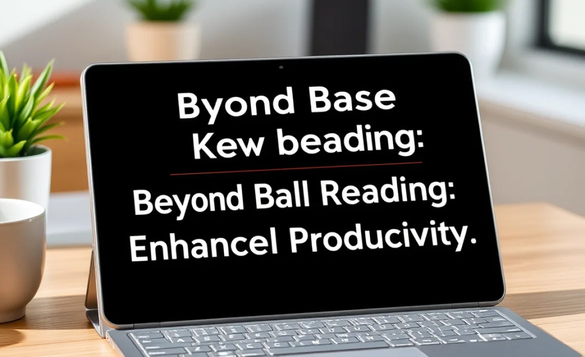 Beyond Basic Reading: Enhanced Productivity