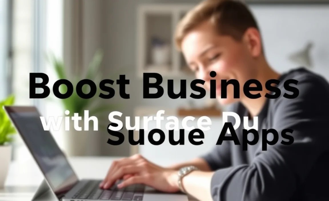 Boost Business with Surface Duo Apps