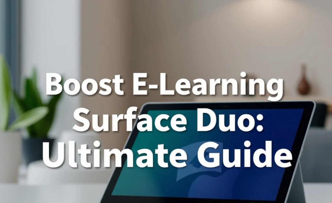 Boost E-Learning with Surface Duo: Ultimate Guide