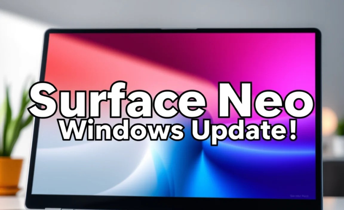 Boost PC Performance: Surface Neo Windows Update!