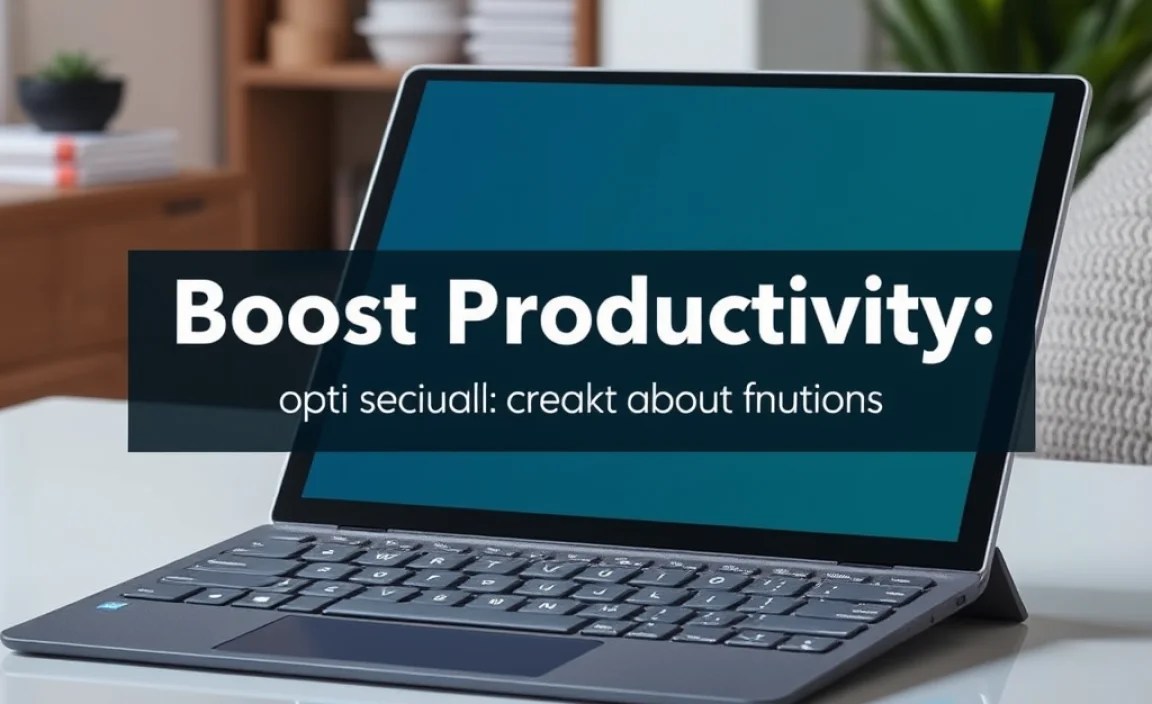 Boost Productivity: Surface Duo Detachable Keyboard