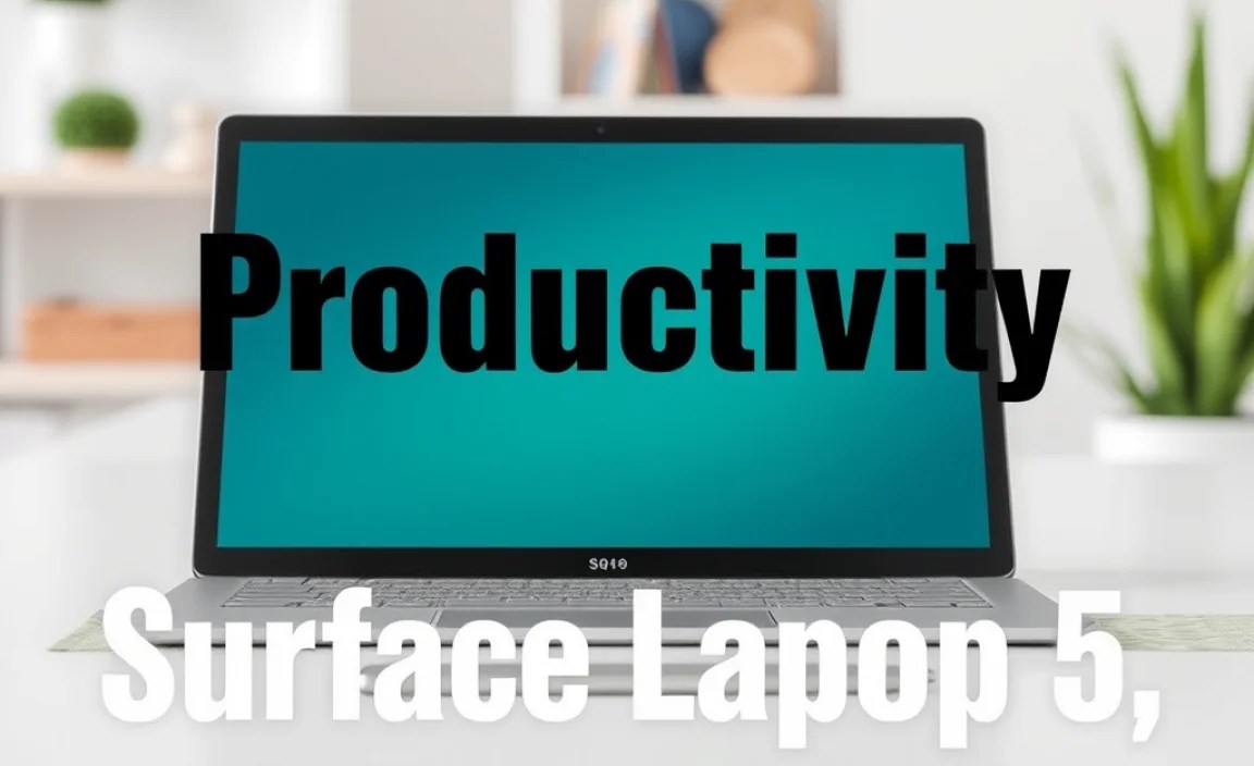 Boost Productivity: Surface Laptop 5 + Microsoft 365
