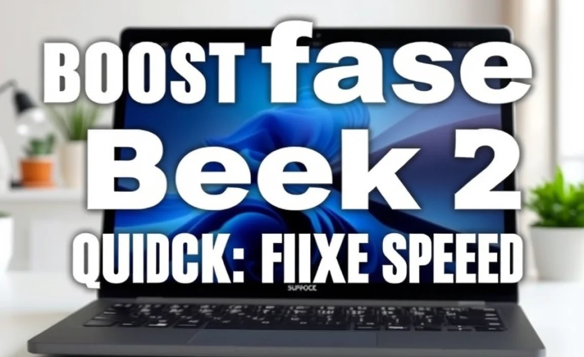 Boost Surface Book 2 Speed: Quick Fixes for Performance!