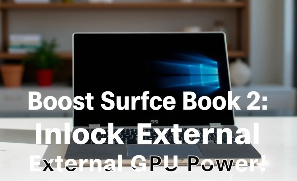 Boost Surface Book 2: Unlock External GPU Power!