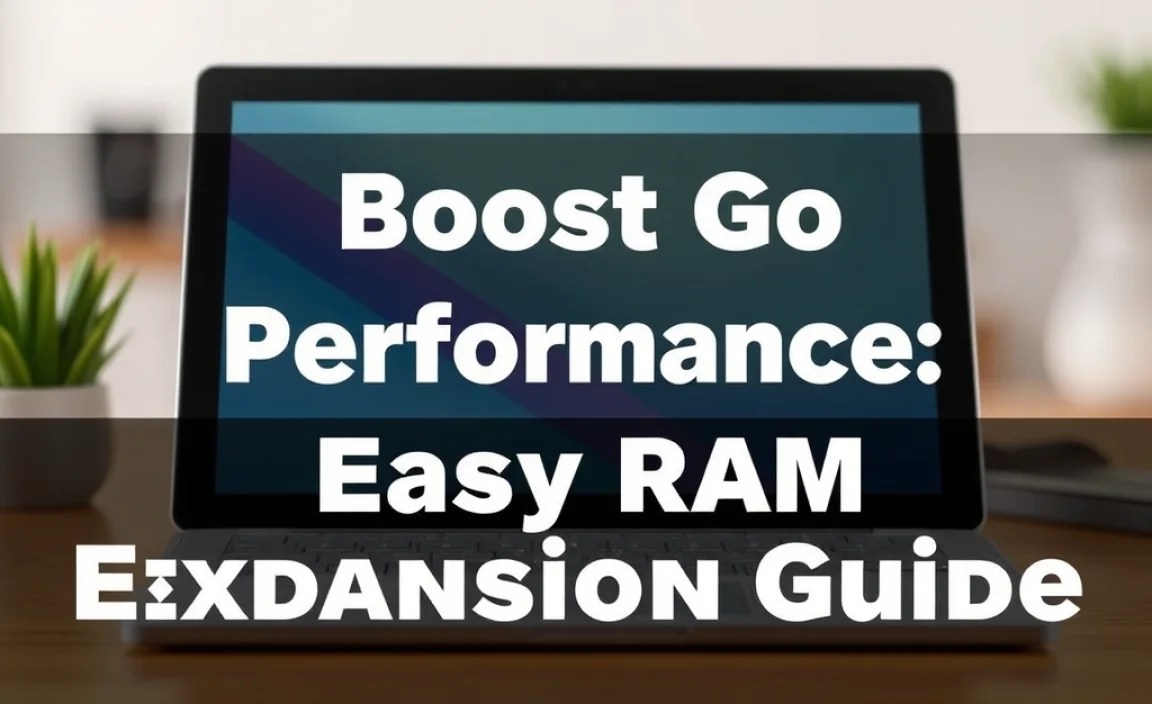 Boost Surface Go Performance: Easy RAM Expansion Guide