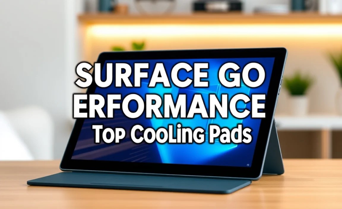 Boost Surface Go Performance with Top Cooling Pads