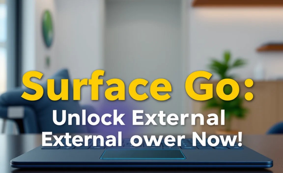 Boost Surface Go: Unlock External GPU Power Now!