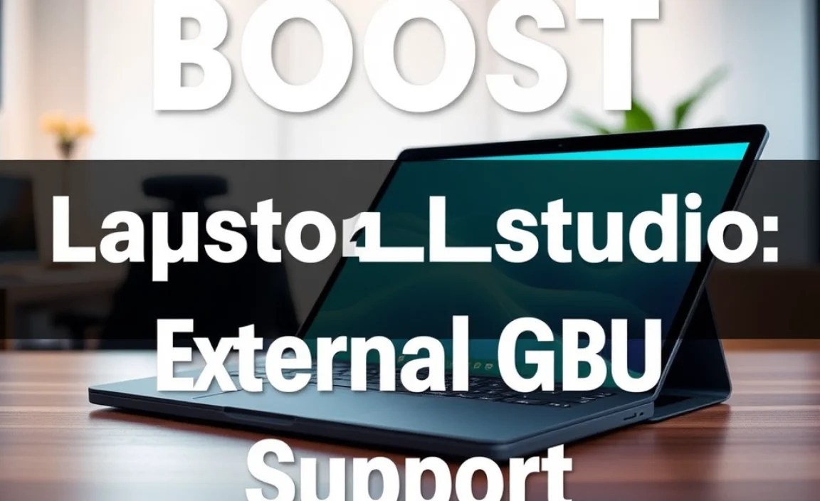 Boost Surface Laptop Studio: External GPU Support