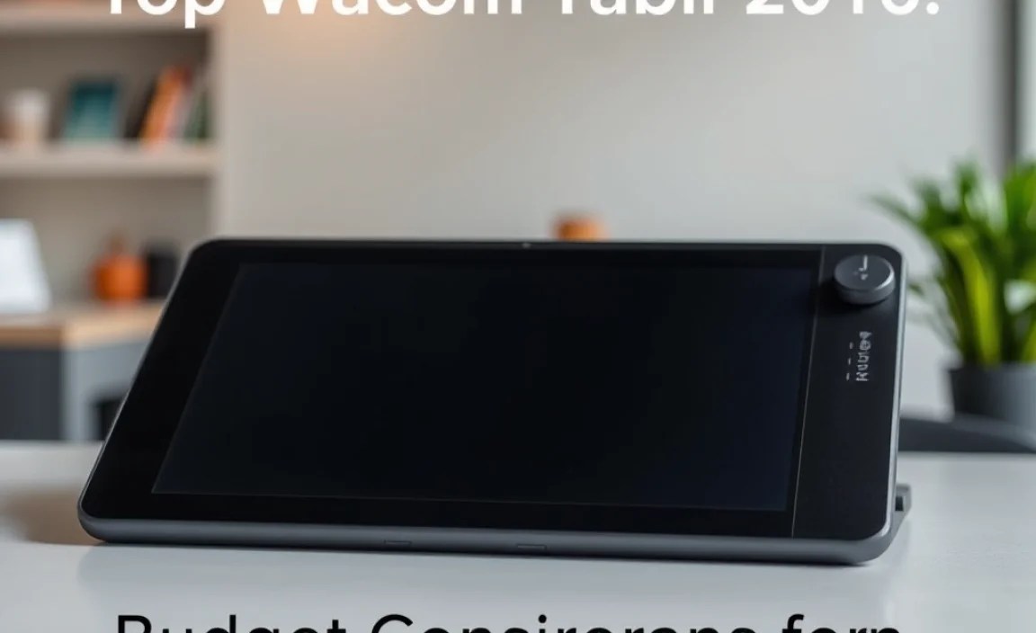 Budget Considerations for Purchasing a Wacom Tablet