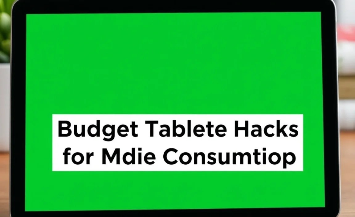 Budget Tablet Hacks for Media Consumption