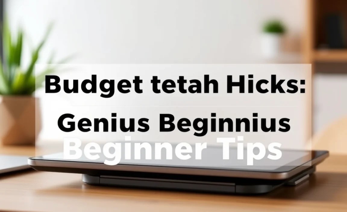 Budget Tablet Hacks: Genius Beginner Tips