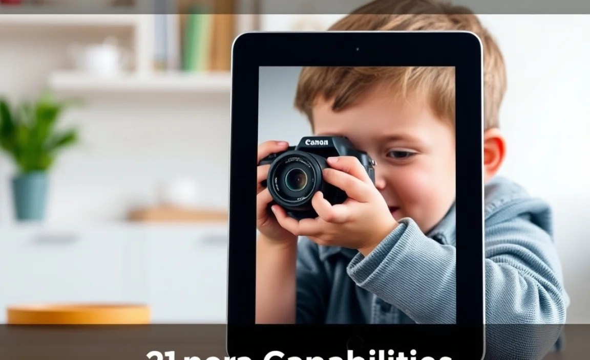 Camera Capabilities: Fun for Little Photographers