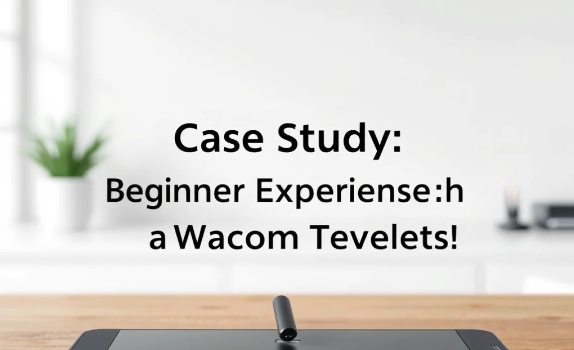 Case Study: Beginner Experiences with Wacom Tablets