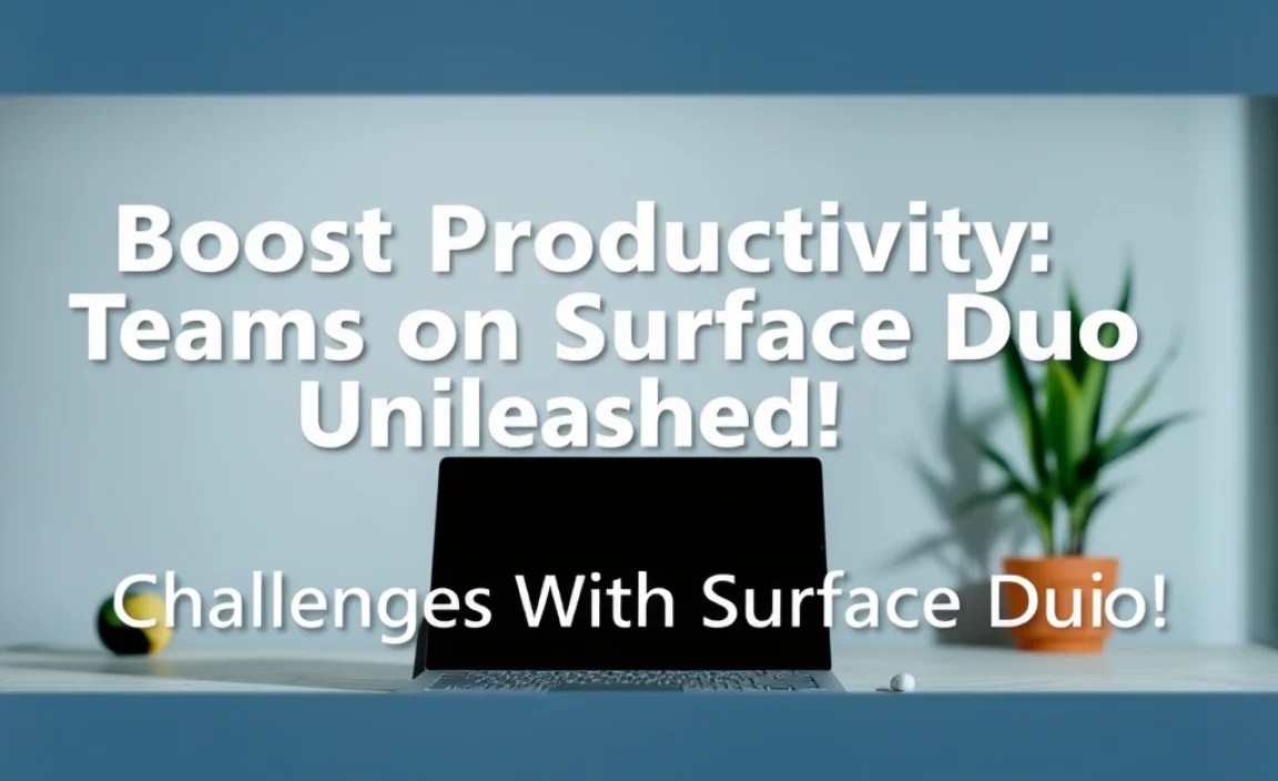 Challenges With Surface Duo