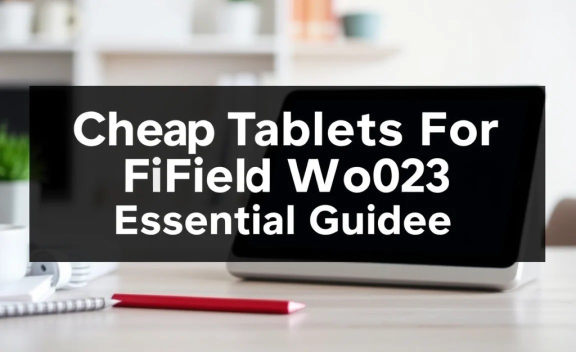 Cheap Tablets For Field Work 2025: Essential Guide