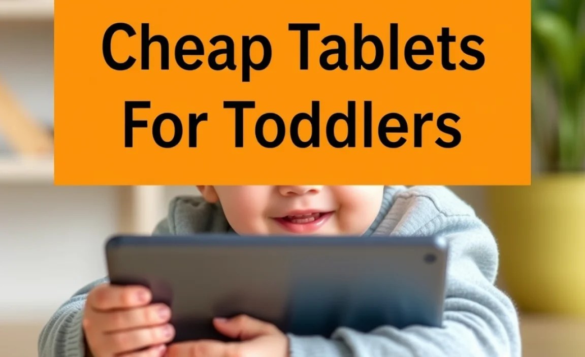 Cheap Tablets For Toddlers: Essential Guide