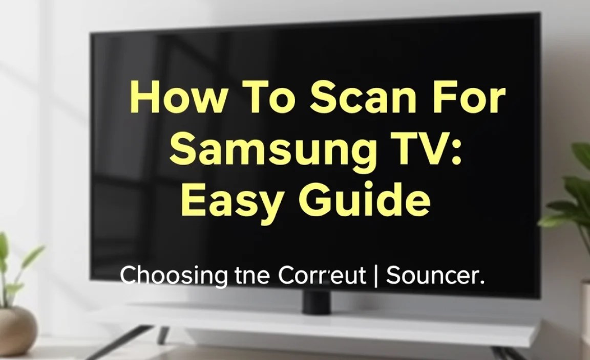 Choosing the Correct Input Source