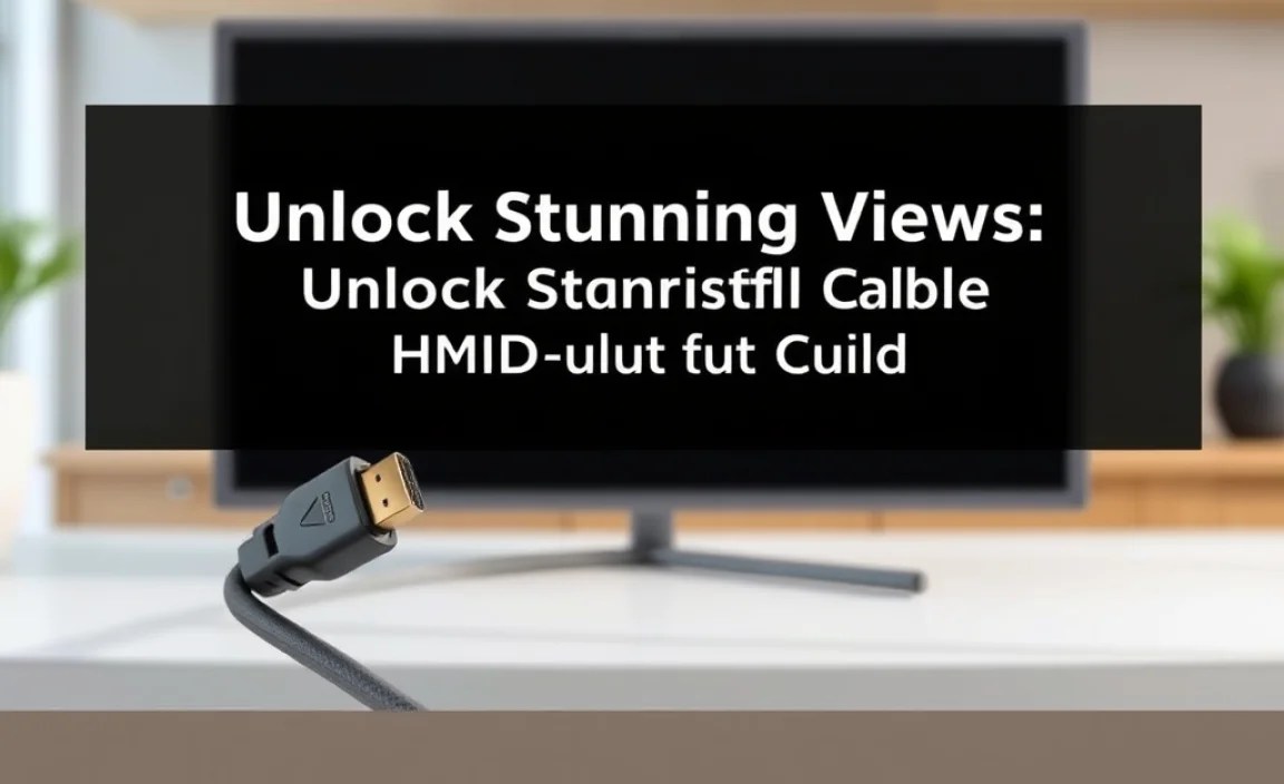 Choosing the Right HDMI Cable