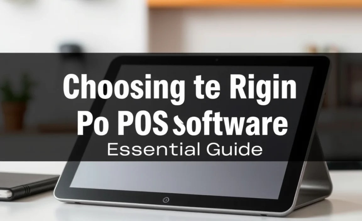 Choosing the Right POS Software