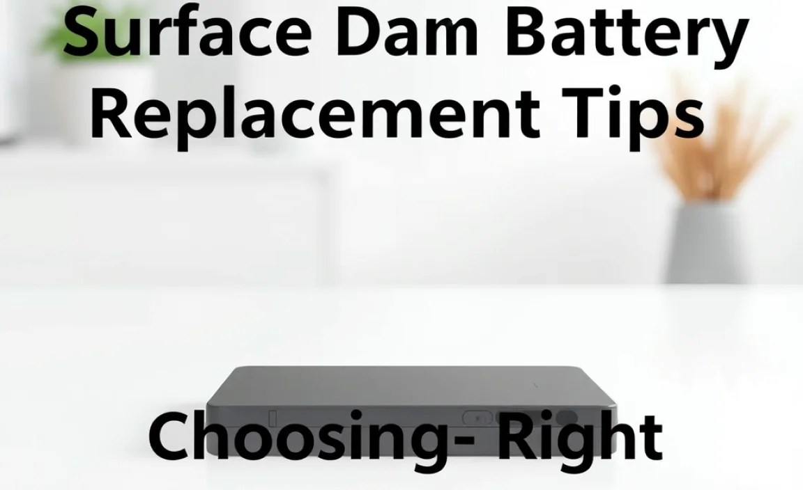 Choosing the Right Replacement Battery