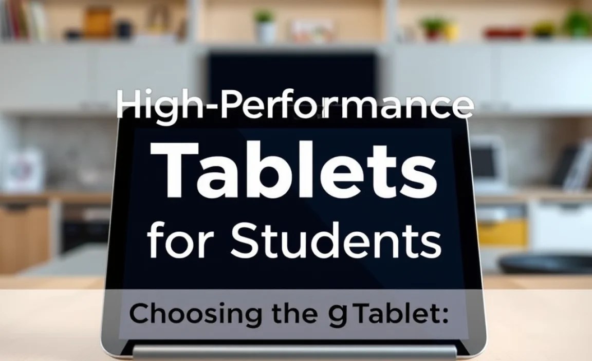 Choosing the Right Tablet: A Quick Comparison