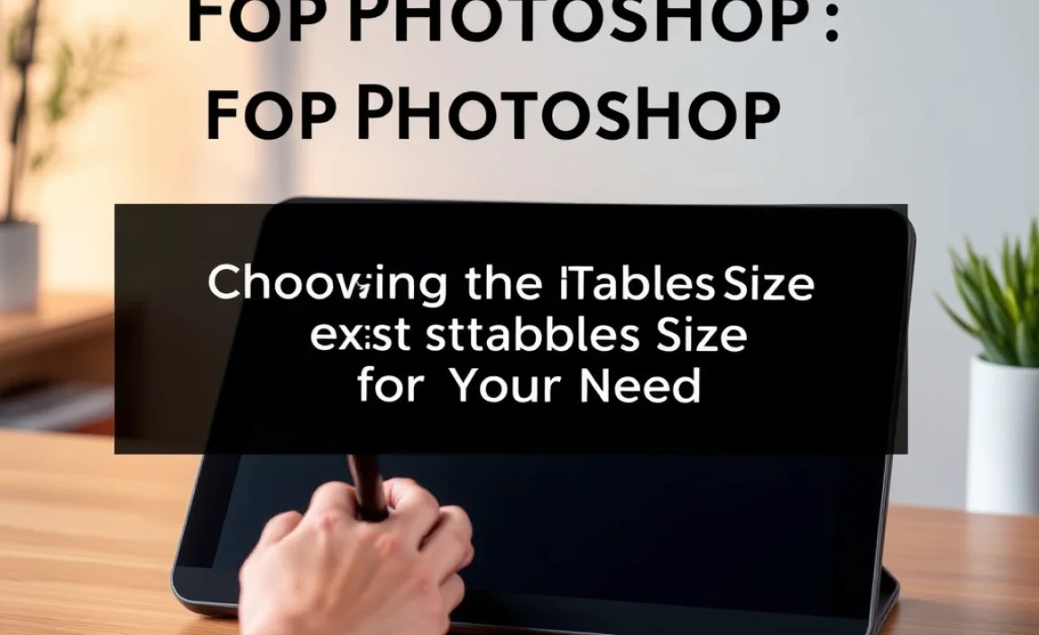 Choosing the Right Tablet Size for Your Needs