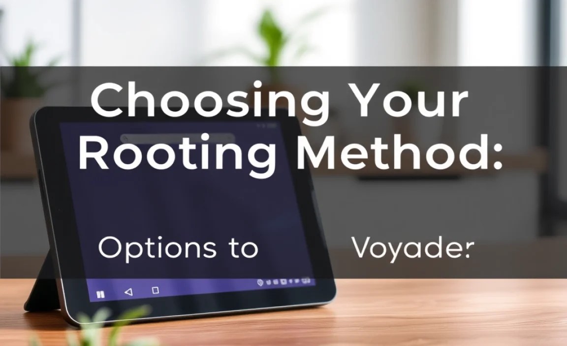 Choosing Your Rooting Method: Options for Your Voyager