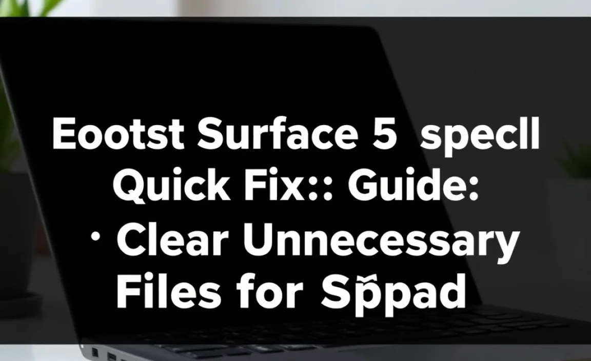 Clear Unnecessary Files for Space