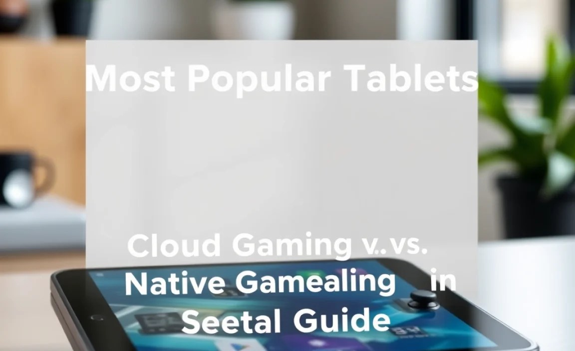 Cloud Gaming vs. Native Gaming on Tablets