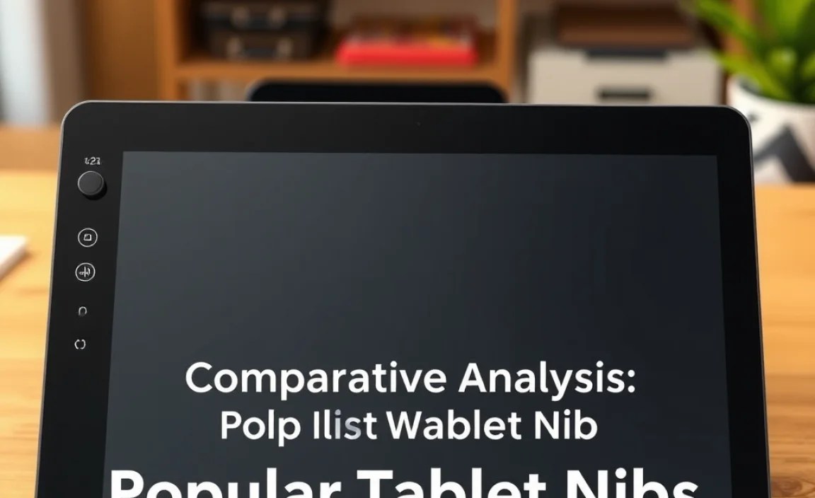 Comparative Analysis: Popular Wacom Tablet Nibs