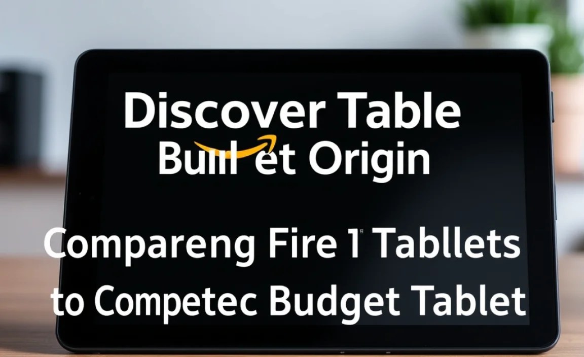 Comparing Amazon Fire Tablets to Competing Budget Tablets