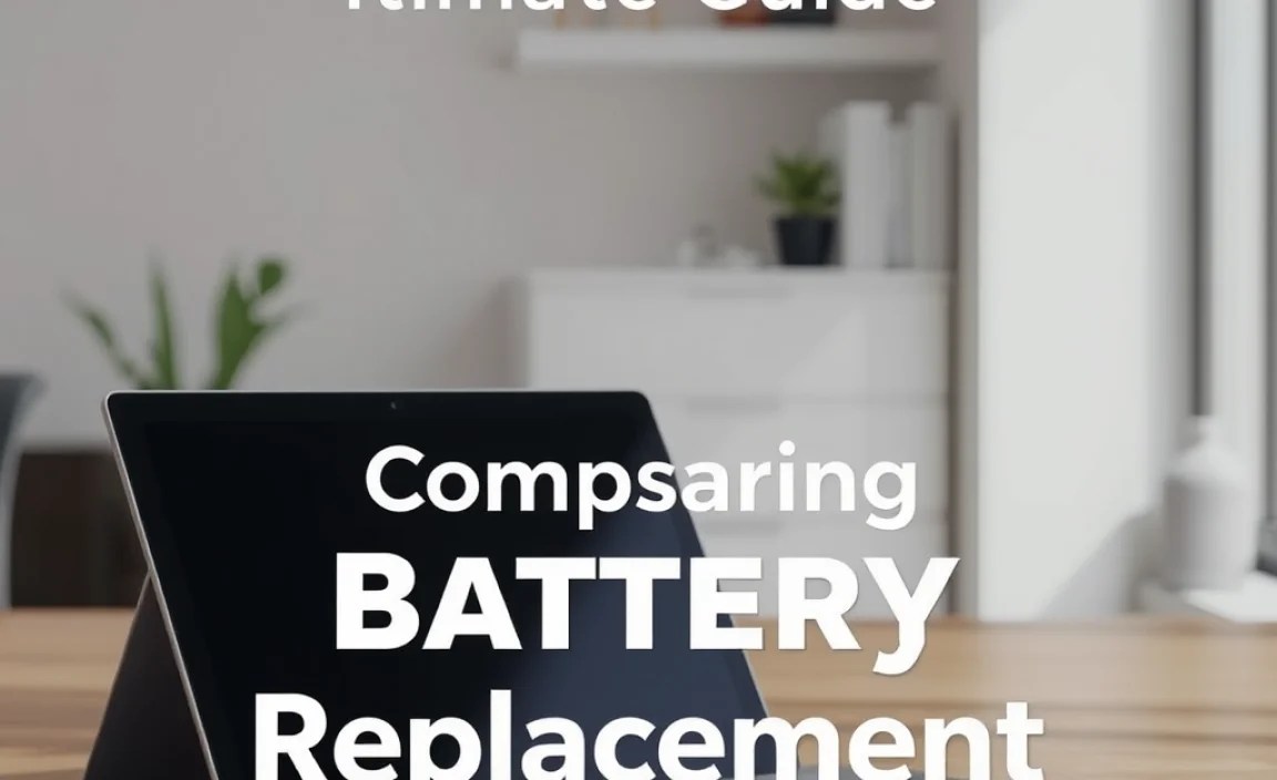 Comparing Battery Replacement Options