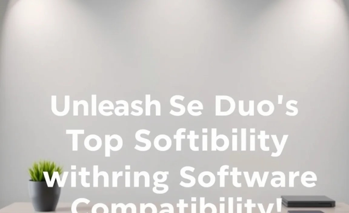 Comparing Creative Software Compatibility