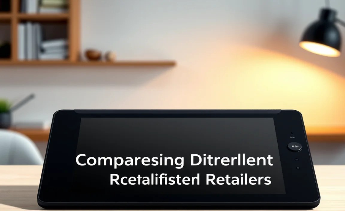 Comparing Different Retailers